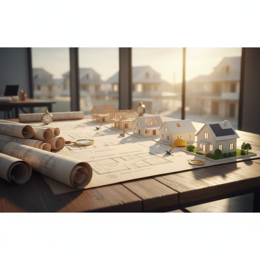 Approved building permit posted at residential remodel construction site